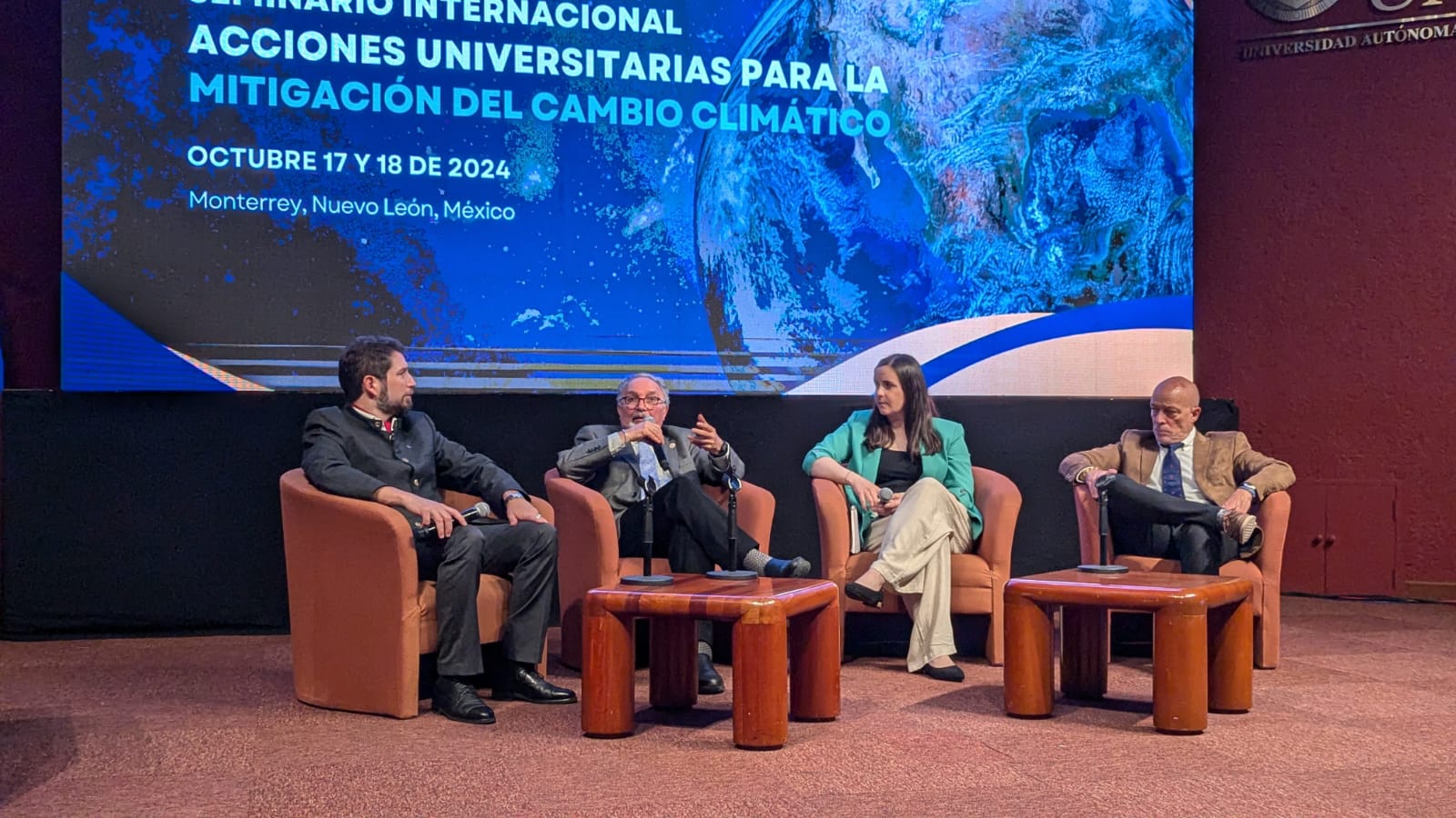 Docente Bruna Garretón representa al IDS en seminario internacional sobre Cambio Climático en México