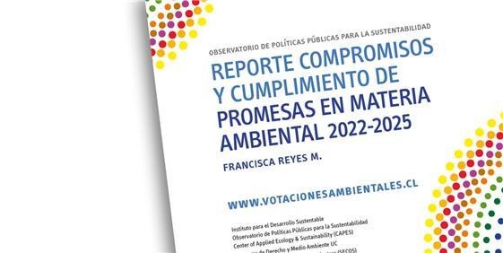 Imagen de la portada del Reporte Compromisos y Cumplimiento de Promesas en Materia Ambiental 2022- 2025