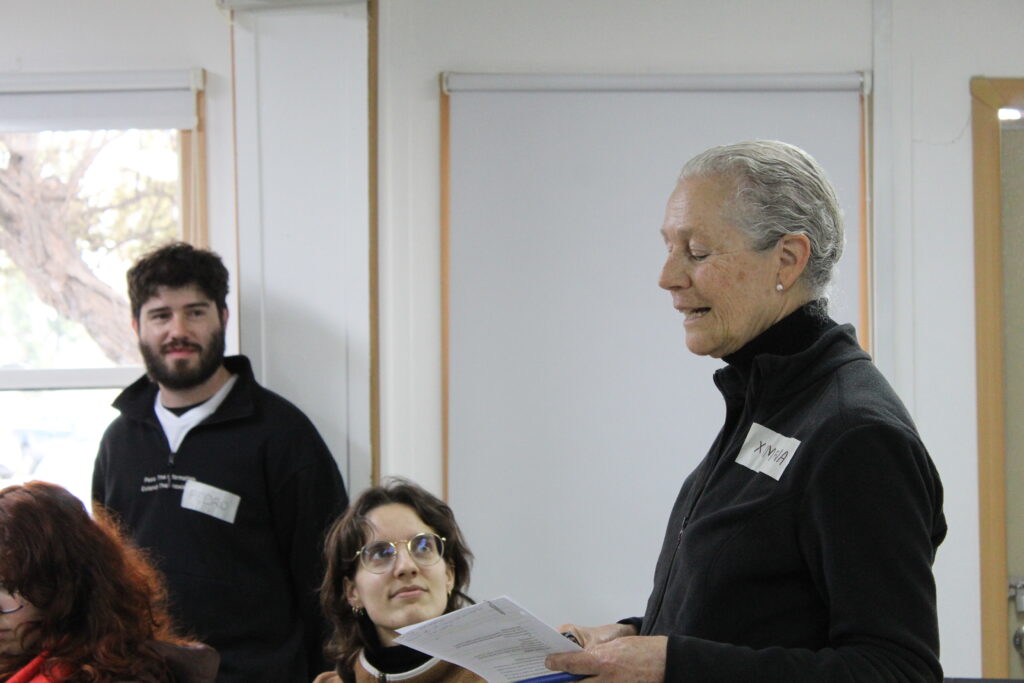 Ximena Abogabir en la actividad Agencia y Esfera de Influencia (potenciales y necesidades) PLU+2025