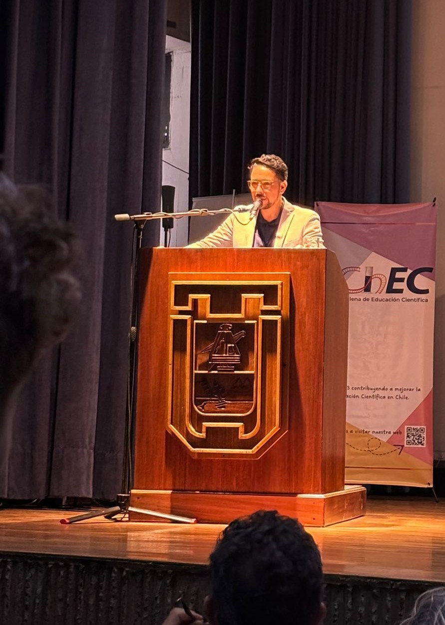 Académico Gonzalo Guerrero participa en el VI Congreso de la Sociedad Chilena de Educación Científica con reflexión sobre justicia ecosocial y educación contextualizada 